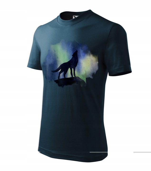 pánské tričko s krátkým rukávem Malfini Heavy tmavě modrá vlk
