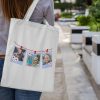 bavlněná taška rámečky vlastní foto