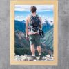 fotorámeček A4 s vlastní fotkou