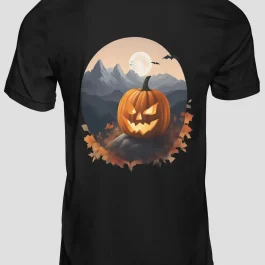 Pánské tričko s krátkým rukávem Halloween Dýně