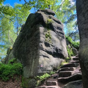 trasa Broumovské stěny Hvězda